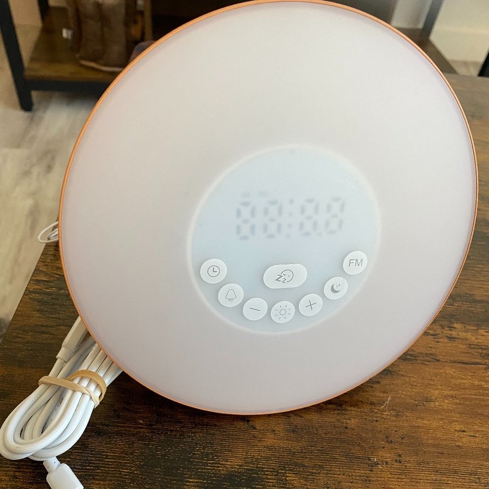 Light Therapy Alarm Clock, Like New